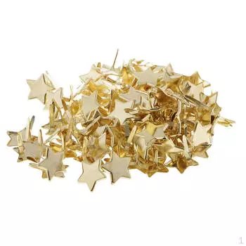 100 шт бумажные застежки для золота 14 мм