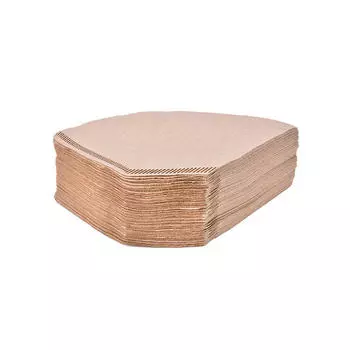 100 шт. бумажный фильтр для кофе, фильтр для кофе, налитый вручную, капельный, на 2-4 чашки, WH