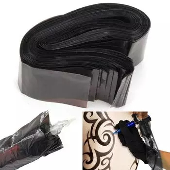 100 шт. чехлы для шнуров для татуировок, одноразовые защитные чехлы для тату-машинок, фильтр-мешки для ручек, чехлы для аксессуаров для татуировок