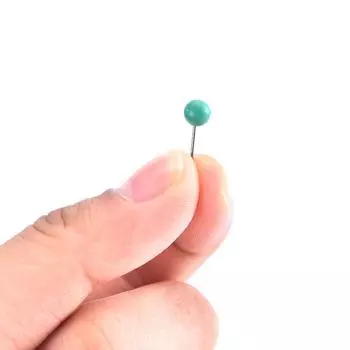 100 шт., чехол для снаряжения для ловли карпа, аксессуары, запасные булавки для карповой прически Ronnie Rig зелёный