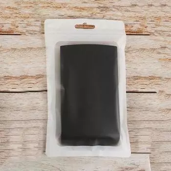 100 шт. цветной матовый пластиковый герметичный пакет односторонний прозрачный многоразовый пакет с защитой от запаха 7x10cm чёрный