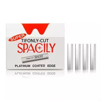 100 шт. Декоративные лезвия для бровей, скребок для бровей из нержавеющей стали, одностороннее рифленое лезвие, триммер для бровей, красота