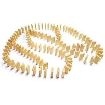 100 шт деревянных домино, популярная корейская игра