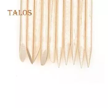 100 шт. деревянных палочек для удаления кутикулы, педикюра, маникюра, косметических инструментов для дизайна ногтей