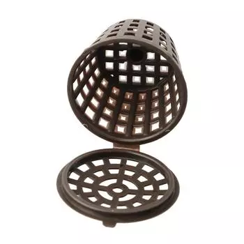 100 шт., держатель для удобрений, переносная крышка, крышка для садовых растений, ящик для размещения органических удобрений, корзина, инструмент для бонсай