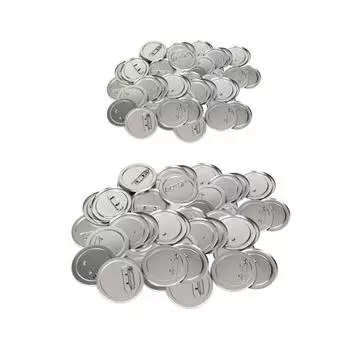 100 шт. Детали для значков на пуговицах Принадлежности для изготовления значков своими руками 58 mm