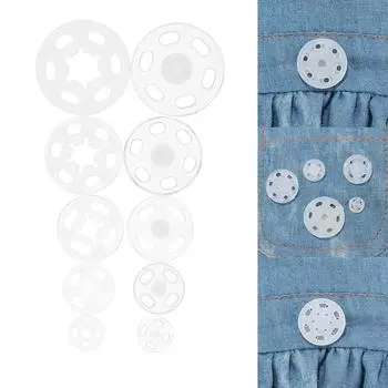 100 шт. DIY аксессуар ручной работы кнопки застежки-гвоздики швейные пресс-кнопки 10mm