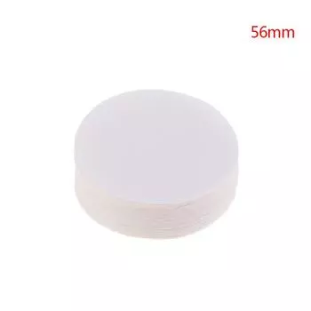 100 шт. фильтровальная бумага для кофе Moka 56 мм 60 мм 68 мм для кофеварки эспрессо белый