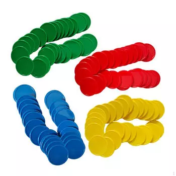 100 шт. фишек для покера, математические манипуляции, бинго для игровых классов, домиков