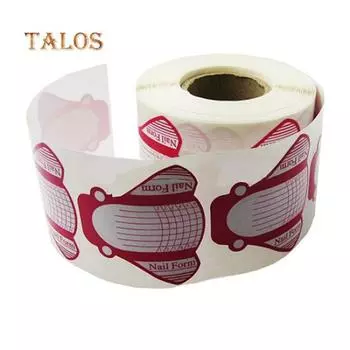 100 шт., форма для наращивания кончиков французского дизайна ногтей, акриловый УФ-гель, наклейка, инструмент «сделай сам»