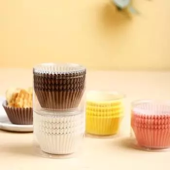 100 шт. формочек для кексов, шоколадные бумажные стаканчики для выпечки тортов, кексов, кухонные чехлы, формы для печенья, десертов, нижняя скоба для яичного тарта