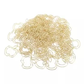 100 шт., фруктовые скрепки для бумаги, милые закладки, зажимы для бумаги, портативные забавные маленькие скрепки для бумаги с прозрачным