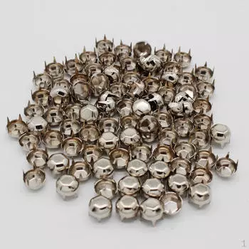 100 шт. футбольные заклепки с когтями, заклепки, кожаная обувь, сумки, панк-рок