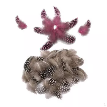 100 шт. гвинейские перья для украшения модных изделий 5-10 см