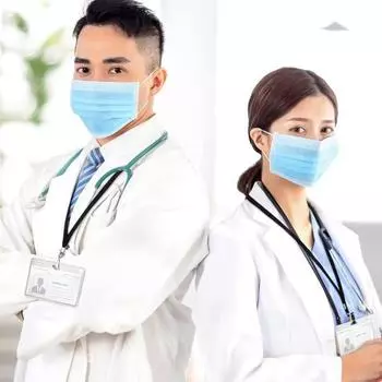 100 шт. хлопковые шнурки для держателя бейджа с именем, удобные шейные ремни с зажимами для офиса