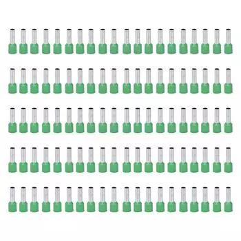 100 шт. Изолированный наконечник игольчатого типа с полым соединением, коррозионностойкие наконечники для проводов для электрооборудования