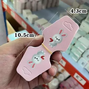 100 шт. Карточки для демонстрации ювелирных изделий, ценник, складная бумажная карточка для ожерелья, браслета, повязки на голову, ободка для волос, подвесная этикетка, держатель для упаковки as the picture