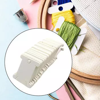 100 шт., катушки для ниток, нитки, картон, катушка для рукоделия, инструмент, органайзер для намотки карточек