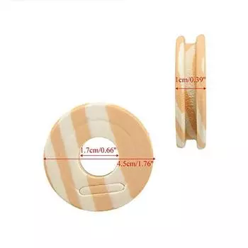 100 шт. катушки из вспененного этиленвинилацетата для рыбалки, намотки рыболовных крючков, лески, снастей, пены