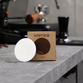 100 шт. кофейная капельница экологически чистая профессиональная экологически чистая отличная теплоизоляция неотбеленный бумажный фильтр для столовой 53mm