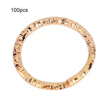 100 шт. Кольца для косичек, заколки для волос, дреды, петли, украшения для женщин и девочек, золото золотой