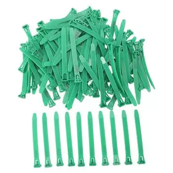 100 шт. Кольца на ногу для курицы, регулируемые, невыцветающие, пронумерованные, идентификационные бирки на ногу для птицы для утки зелёный