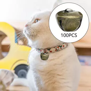 100 шт. колокольчиков для рукоделия маленькие подвески ручная работа поделки железо для гирлянды 13mm