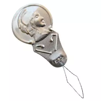 100 шт. компактные прочные алюминиевые нитевдеватели серебряного цвета проволочная петля DIY бытовые принадлежности