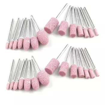 100 шт./компл. 1/8 хвостовик абразивный камень шлифовальный круг головка вращающийся набор инструментов 100pcs