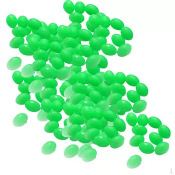 100 шт./компл. 2x3 мм/4x5 мм/6x10 мм бусины для рыбалки, ночные глубоководные инструменты - 8x12 мм, 2,5 мм