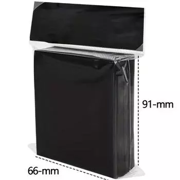 100 шт./компл. 66*91 мм пенни цвет матовый катана коллекционные карты чехол держатель TCG карты протектор для MTG Yugioh карты чехлы чёрный