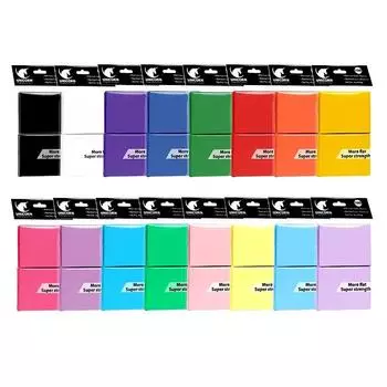 100 шт./компл. 66x91 мм матовые стандартные чехлы для карт TCG Trading Cards Protector для настольных игр Tarot Shield Magical Cover PKM зелёный