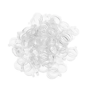 100 шт./компл. Белые полиэтиленовые гранулы для приманки, приманки для карповых рыболовных снастей - Medium-sized