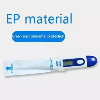 100 шт./компл., без примесей, защитные, полезные, компактные, цифровые термометры, пленочные рукава, чехлы для термометров белый