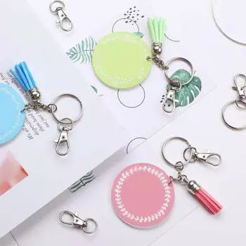 100 шт./компл. брелки металлические карабины с кольцами для ключей ошейники для собак рюкзаки серебряный