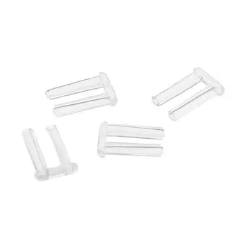 100 шт./компл. двойная резиновая заглушка для безрамных очков запасная пряжка аксессуары