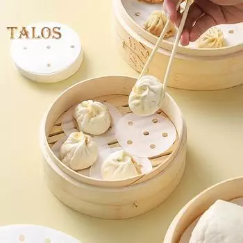 100 шт./компл., коврик для отпаривания, прочный, безопасный, многоразовый, уникальный, прочный, даже с подогревом, бумажный вкладыш для выпечки для кухни 6.5inch