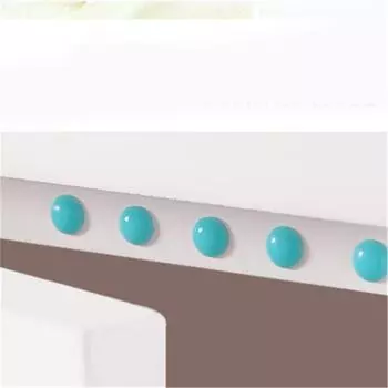 100 шт./компл. Многофункциональный силиконовый демпферный буфер, самоклеящийся бампер для шкафа, мебельная подушка, защитный дверной стопор, ГОРЯЧИЙ прозрачный