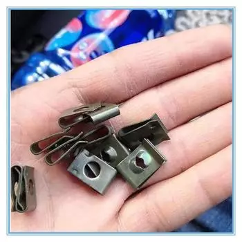 100 шт./компл. мотоцикл автомобиль скутер квадроцикл мопед электровелосипед пластиковый чехол металлический фиксатор M4 M5 саморезы и зажимы автомобиль