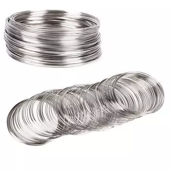 Основа из нержавеющей стали для изготовления браслетов, 100 шт B:60mm