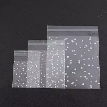 100 шт./компл., подарочная сумка для печенья, упаковка для хлеба, выпечки, конфет, печенья, упаковка, сумка 14*17cm