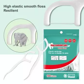 100 шт./компл. практичный противоскользящий инструмент для удаления грязи и зубочисток для полости рта, зубочисток, десен, зубов, для путешествий