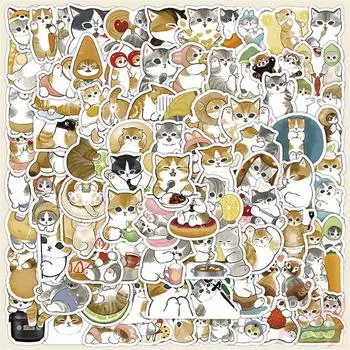 100 шт./компл. Q забавный котенок Q-1 наклейки DIY модные наклейки наклейки