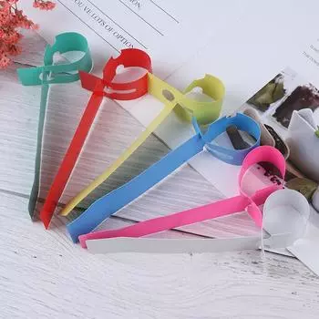 100 шт./компл. садовые растения, деревья, бирки, этикетки, висячие имена, водонепроницаемый маркер, инструмент розовый