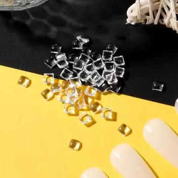 100 шт./компл. украшения для ногтей 3D-эффект проникновение полупрозрачные милые украшения для ногтей подвески смола D