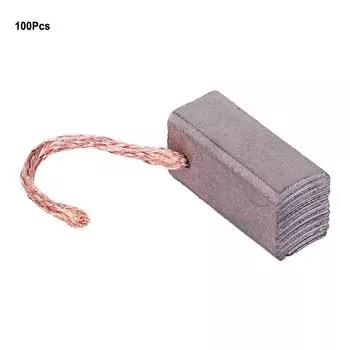 100 шт. комплекты сменных угольных щеток для электродвигателя J432A 8x10x20 мм