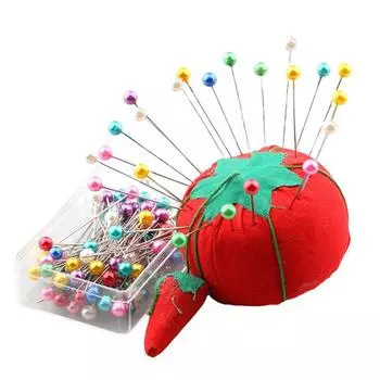 100 шт./кор. Длинные круглые жемчужные иглы, хиджабные клипсы, броши, острые металлические булавки для хиджаба белый