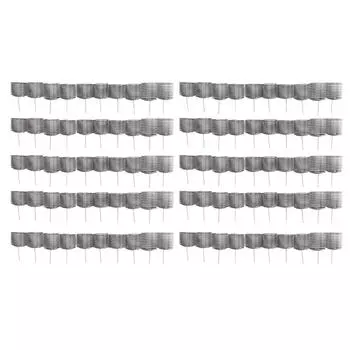 100 шт. корзина для удобрений в форме колонны из нержавеющей стали, ящик для удобрений, инструменты для садового питомника