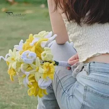 100 шт. красочные шерстяные палочки для скручивания, взаимодействие родителей и детей, интеллектуальное развитие, сделай сам, поделки, букеты ручной работы оранжевый