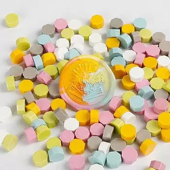 100 шт., красочный воск, сургуч, специальная грязь для штампа на конверте, приглашение, письмо, дополнительный сургуч